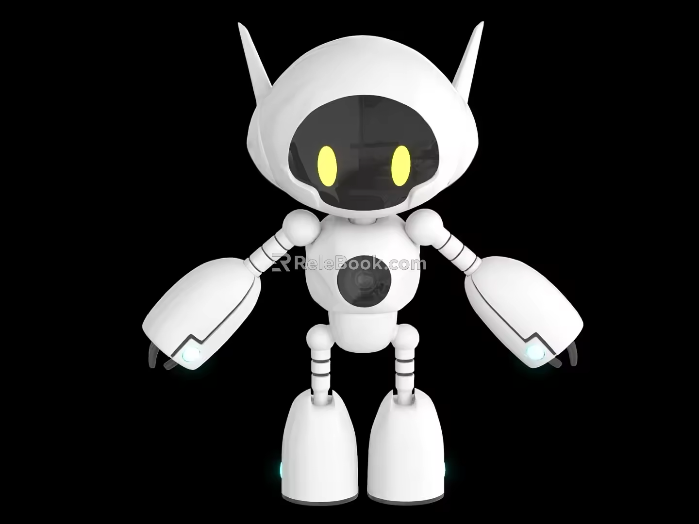 Sci-fi Robot Intelligent Robot AI Robot Intelligent Assistant Digital Human Assistant 3d model