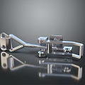 High Quality Silver Metal Fastener Hardware For Clothing Apparel Fashion Accessories