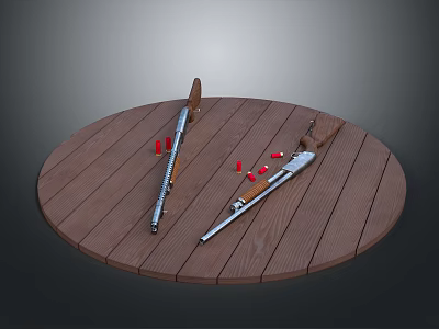 Modern shotgun shotgun shotgun squirt 3d model