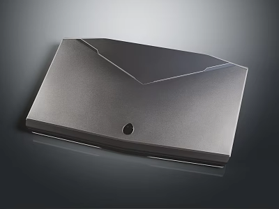Sleek Metallic Electronic Appliance Control Panel With Modern Compact Design And Circular Sensor Port 3d model