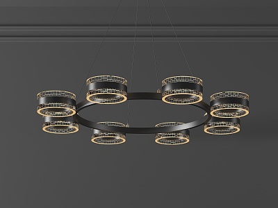 Simple style chandelier model