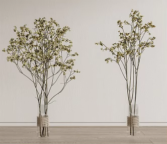 Modern Vase Ornaments Combination 3d model