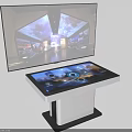 Public Interactive Touchscreen Facility for Information Display in Modern Public Spaces with User Friendly Interface