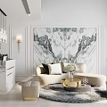 Elegant Modern Beauty Salon Interior With Shelves Mirrors Beauty Products And Reception Desk