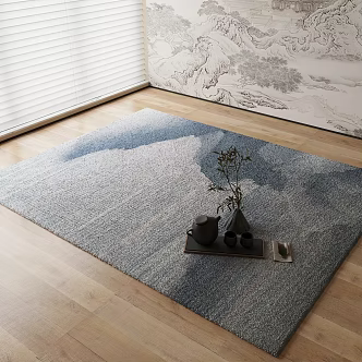 New Chinese Carpet 3d model
