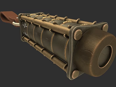 Digital password lock U disk animation can be controlled 3d model