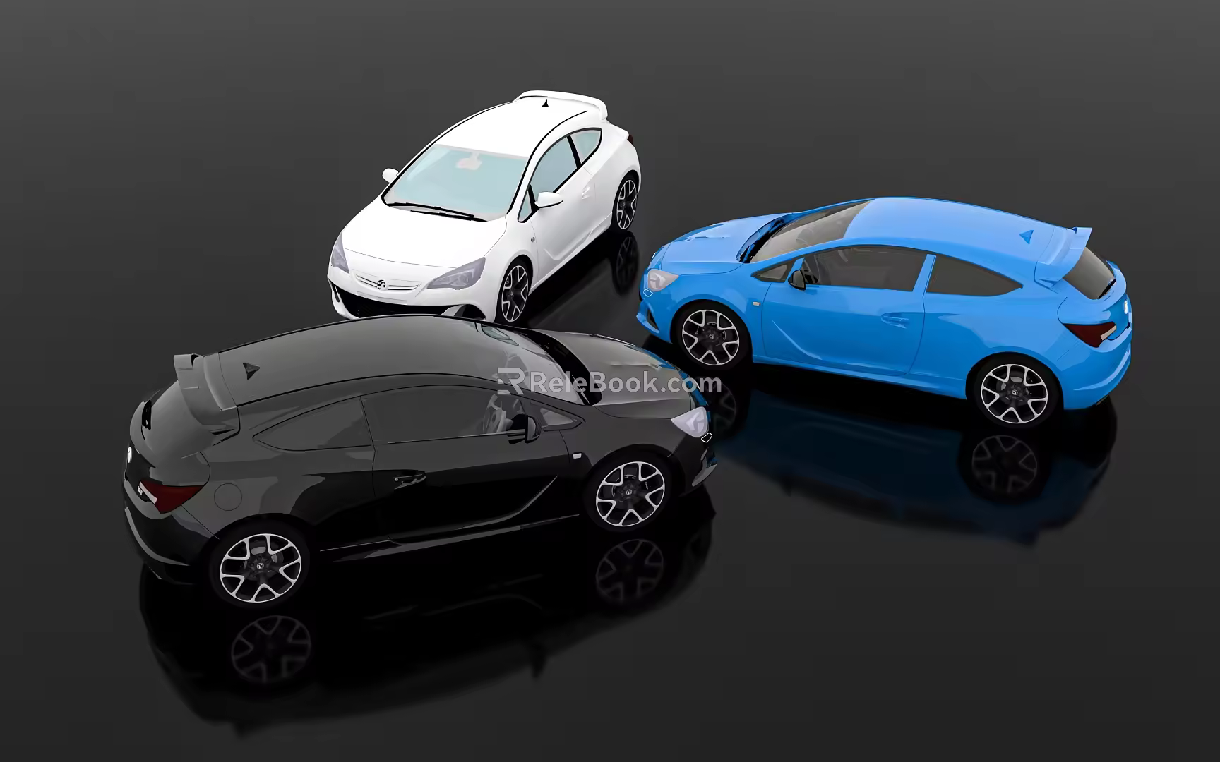 Vauxhall Auto Yate Limited Edition VXR MKVI Hatchback Larry Sai Toy Car Remote Control Car Decoration Auto Show 3d model