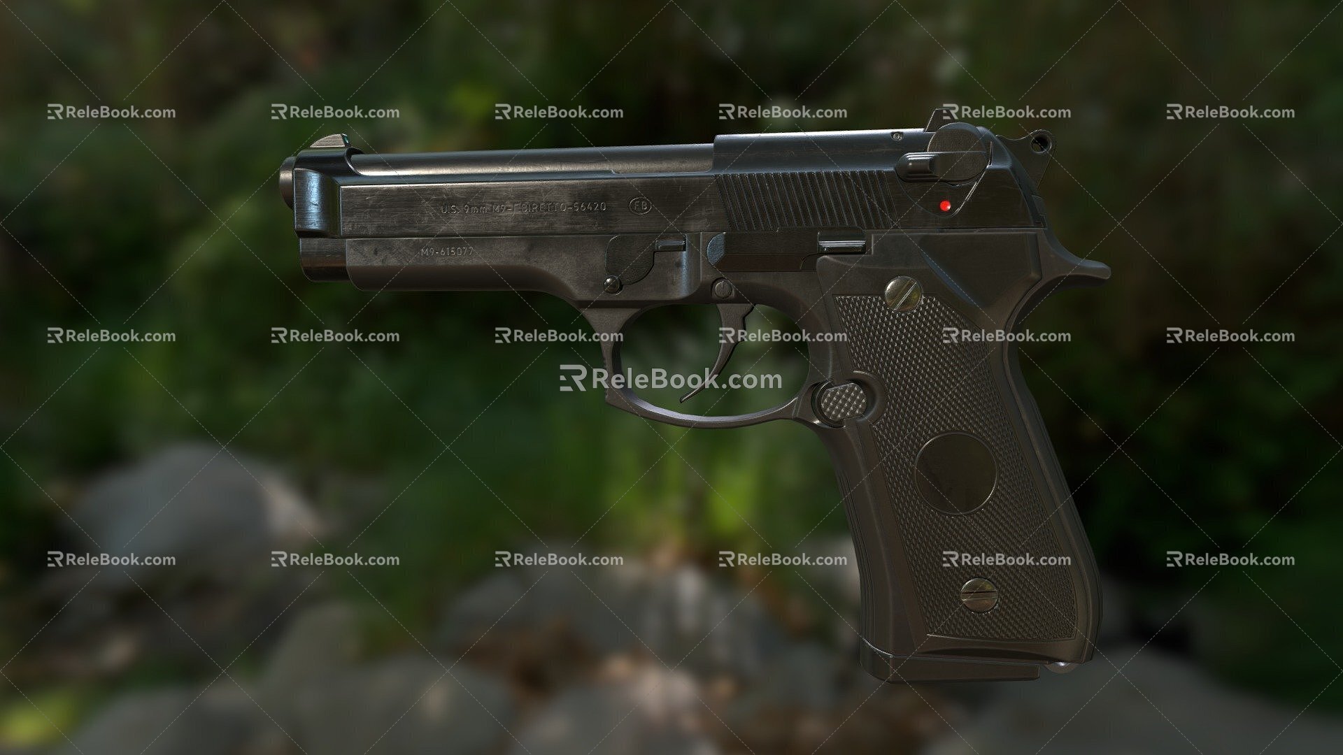 Pistol Game Weapons model