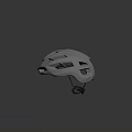 Silver Bicycle Helmet With Aerodynamic Ventilated Design For Sports Safety And Comfort