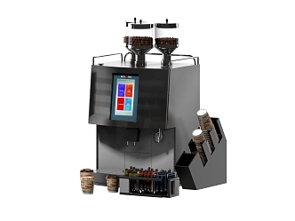 Coffee machine beverage machine 3d model