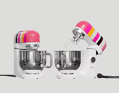 modern mixer cook machine 3d model