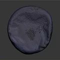 Classic Dark Blue Uniform Cap Featuring Yellow Badge On Brim