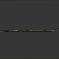 Brown Patterned Snake Curled on Gray Background with Smooth Body
