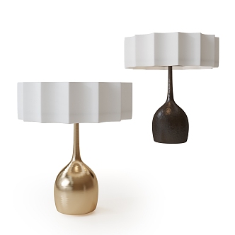 Viotti Table Lamp Metal Table Lamp Fabric Table Lamp Art Table Lamp Decorative Table Lamp 3d model