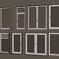 Various Casement Window Designs With Wooden Frames And Glass Panels For Home
