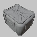 Science Fiction Container 3d model