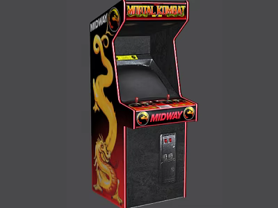 Modern Game Machine 3d model