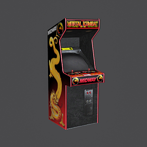 Modern Game Machine 3d model