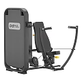 Professional Seated Chest Press Fitness Equipment With Adjustable Seat And Weight Stack