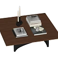 Middle Ancient Style Coffee Table 3d model