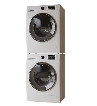 Washer Dryer 3d model