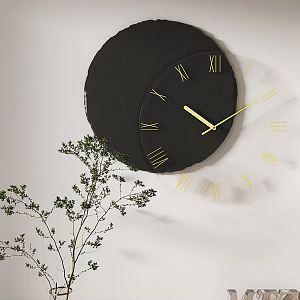 Modern Clock 3d model