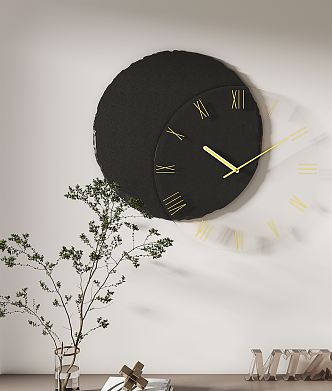 Modern Clock 3d model