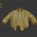 Fashionable Plaid Bomber Jacket With Brown Collar Cuffs Zipper Closure And Textured Fabric