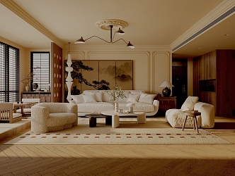 The Silent Living Room 3d model