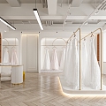 Modern Bridal Shop 3d model