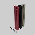 Various Colored Radiator Designs With Different Styles And Finishes For Home Use