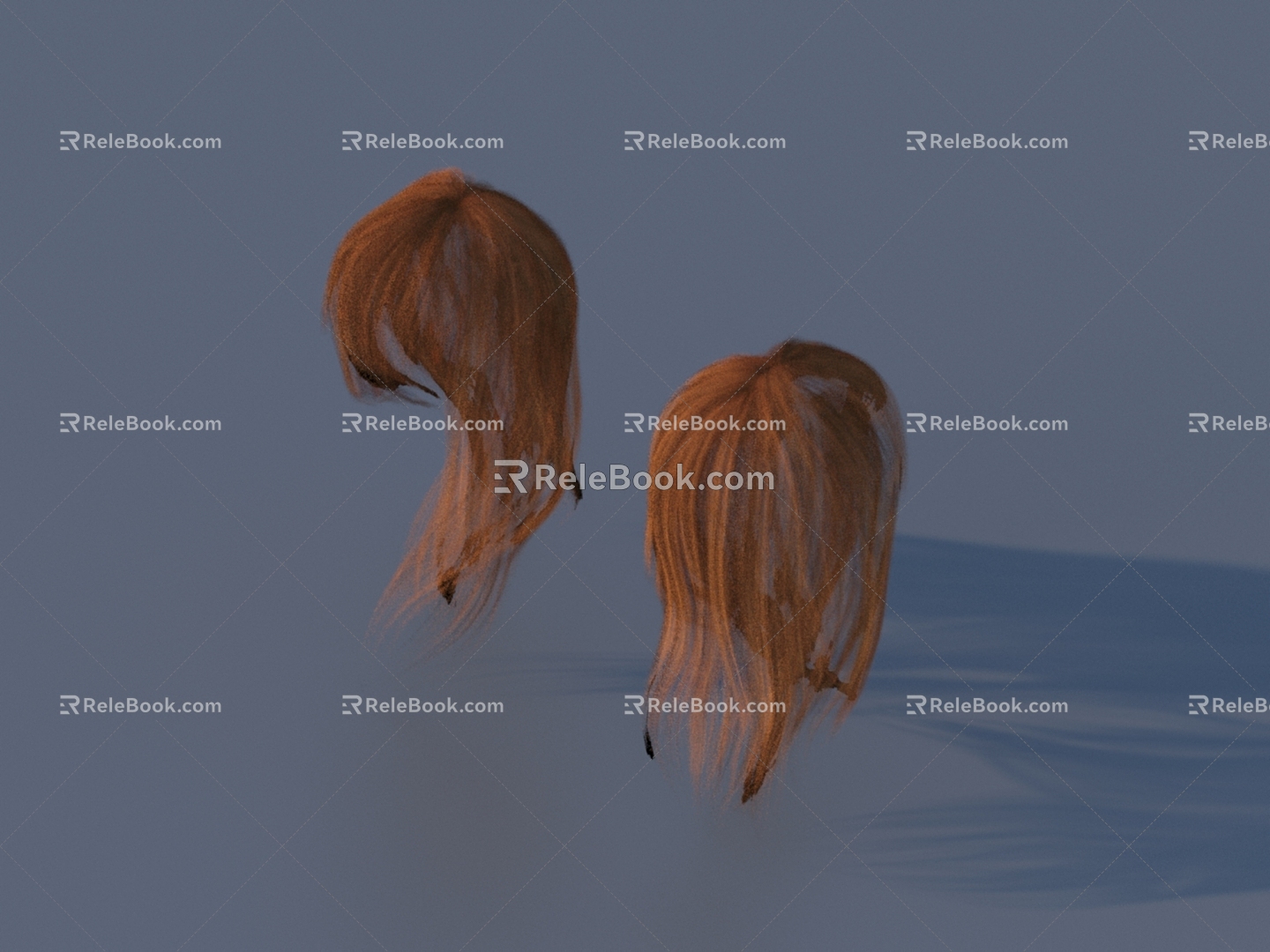 Hair Anime Hair Woman Hairdressing model