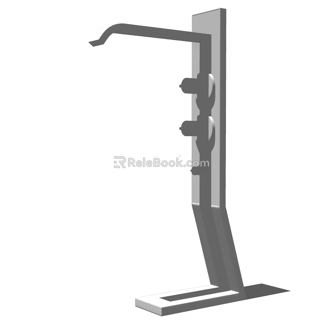Modern faucet 3d model