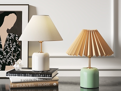 Nordic Table Lamp 3d model