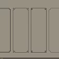 Line Border Designs With Decorative Corner Details And Simple Rounded Rectangle