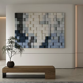 decorative painting 3d model