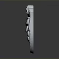Medieval Shield Ancient Shield Defensive Weapon Ancient Shield Iron Shield Protective Shield Wooden Shield 3d model