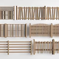 Various Wooden Railing Designs With Vertical Slats Horizontal Bars And Lattice Patterns
