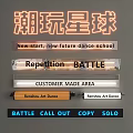 Neon Decorative Lights Featuring Dance School Repetition BATTLE Rainbow Art Dance Custom Made Area