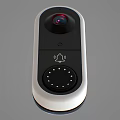 Smart Wireless Doorbell With HD Camera Motion Detection And Night Vision 3d model