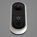 Modern Smart Doorbell Modern Smart Doorbell Electrical Electronic Camera Video 3d model