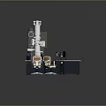 Advanced Precision Medical Laboratory Equipment With Workbench Monitors And Chairs