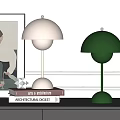 Nordic Table Lamp Bauhaus Middle Ancient Table Lamp 3d model