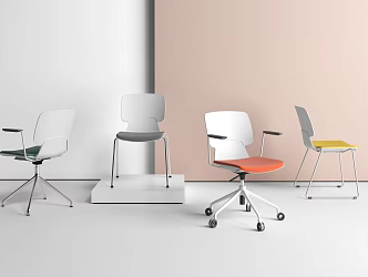 Office Chair Negotiation Chair Conference Chair Leisure Chair Training Chair Staff Chair Swivel Chair Plastic Chair Office Area Office Leisure Area Tea Room Negotiation Room 3d model