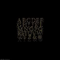 English three-dimensional character realistic English three-dimensional character letter decoration word 3d model