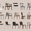 Stylish Modern Dining Chairs With Various Designs And Materials For Home Decor