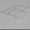 Heavy Duty Aluminum Truss Structure Metal Frame For Exhibition Event Stage Construction
