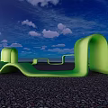 Farming Classroom Popular Science Education 3d model