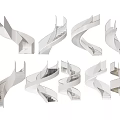 Stairs Rotation Stairs 3d model