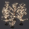 Beautiful Tree Shaped Decorative Lights with Warm White LED Bulbs for Home Garden Decoration